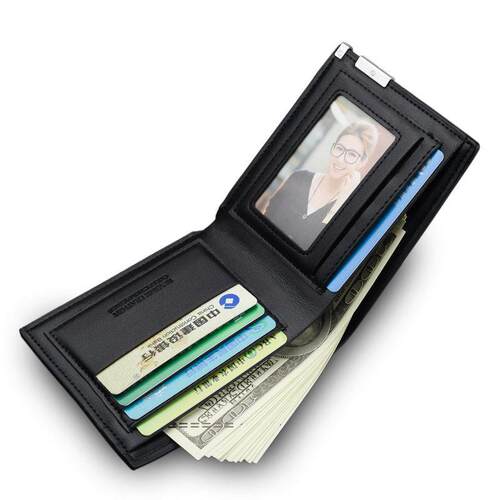 Clutch Purse Billfold Money Bag Short Men Wallet Long