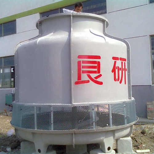 良研厂家供应批发175吨圆形冷却水塔玻璃钢散热冷却塔塑料凉水塔