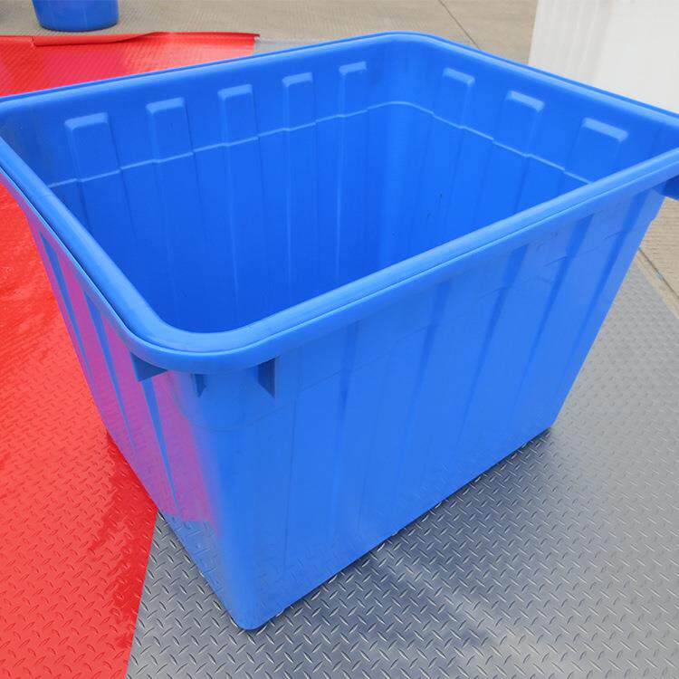 塑料水箱400L升方箱水产化工专用储水箱海鲜运输塑料胶箱