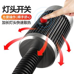 九家led机床工作灯24v220v数控车床工业台灯开关磁强磁万向鹅颈灯