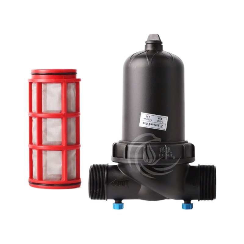 ARKA 2寸/63小T型网式过滤器 温室大棚微喷滴灌过滤器水处理