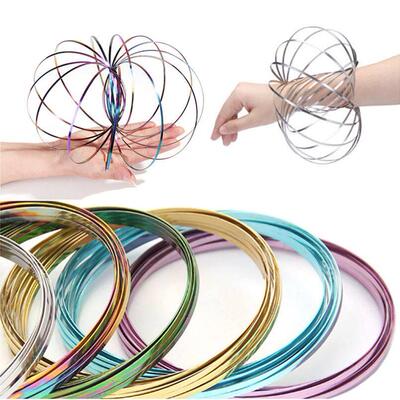 Magic Bracelet Aniti-stress Magic Toroflux Funny Flow Ring