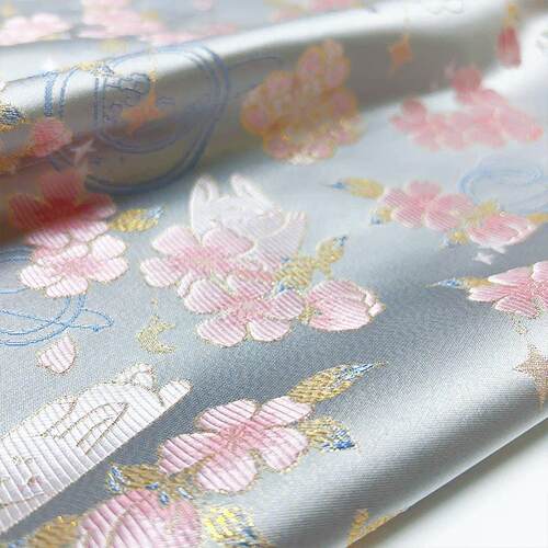 织锦缎提花面料中国风唐装旗袍汉服包装服装布料新品宋锦蜀锦