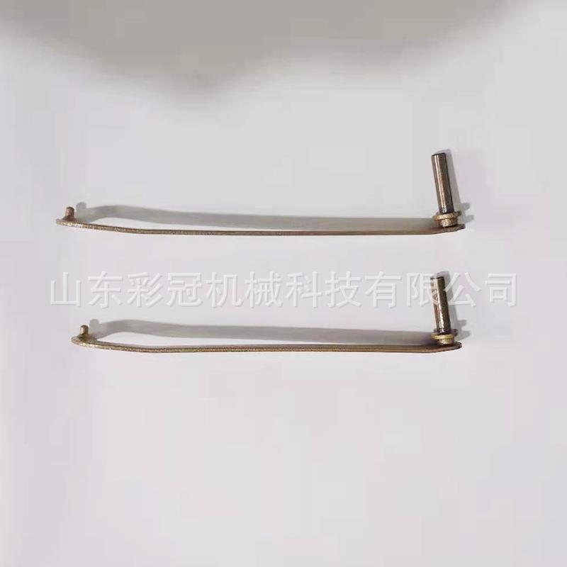 铁丝订书机骑马订大型联动线通用机头M2000配件板簧黄铜片