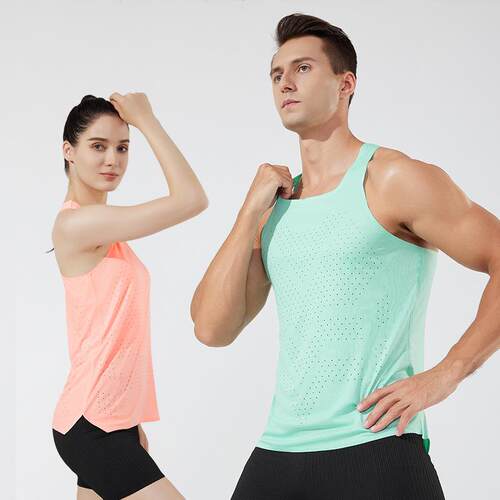 Sports vest men's vest track and field training vest