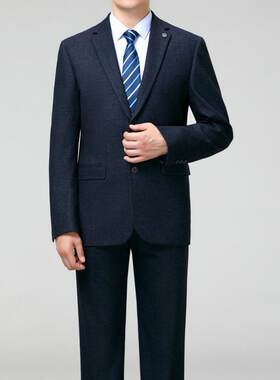 西服套装男6658-D郎士商务休西装外套闲职业正装上衣伴新结婚修郎