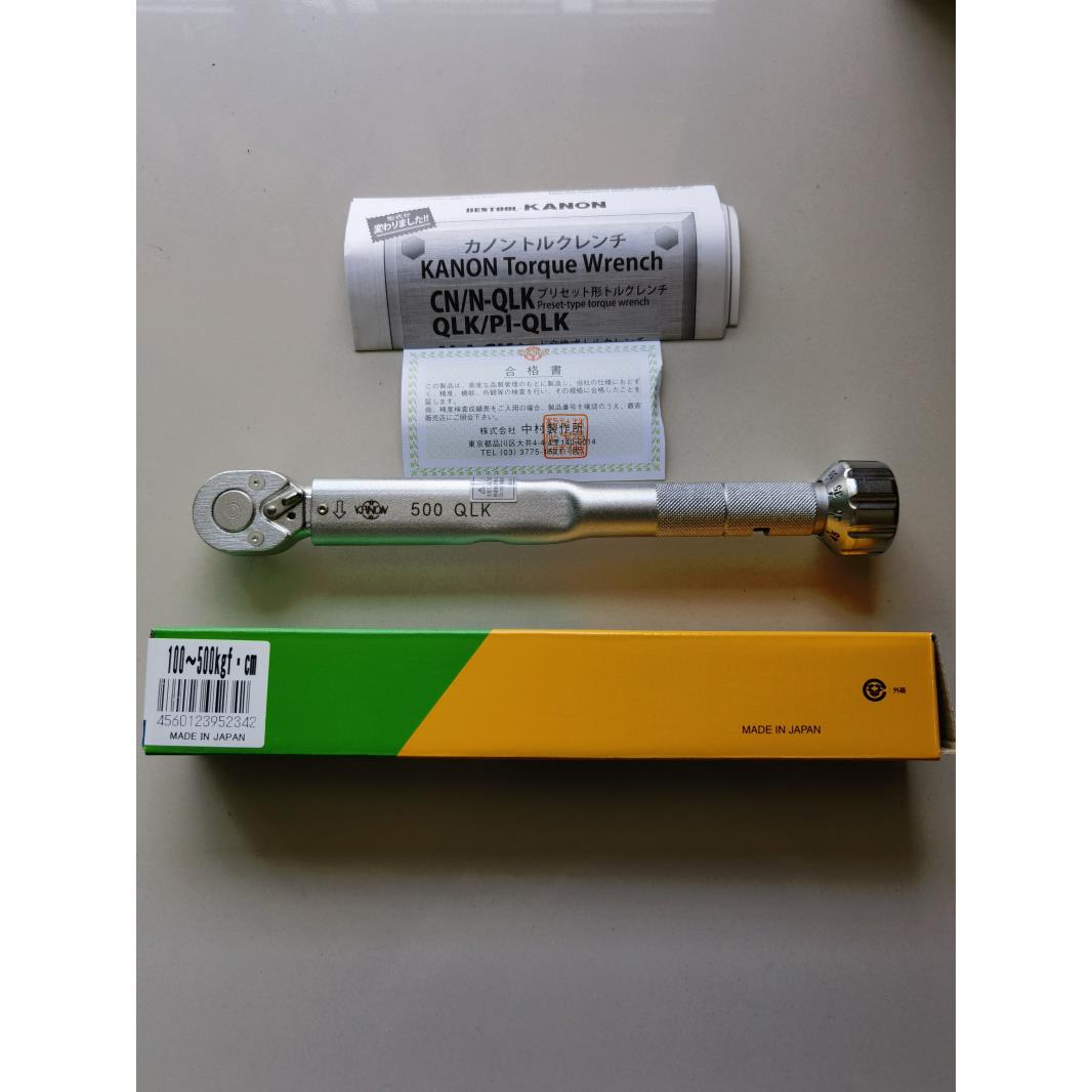 原装日本KANON中村6 12 N25QLK;N50QLK;N90QLK;N100QLK 扭力扳手
