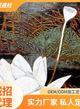 观达漆画木质厂家漆艺挂饰 地中海风格纯手工艺品