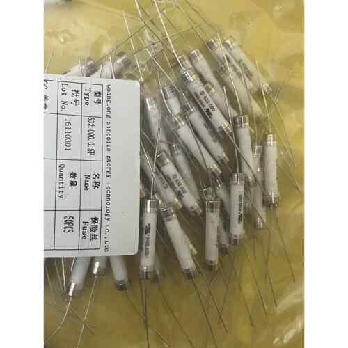 中贝能源6X32 快熔陶瓷保险丝管632.000.0.5P 1000V500mA带引线