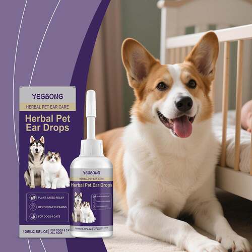 YEGBONG Pet Ear Drops - For maintaining ear health, cleaning