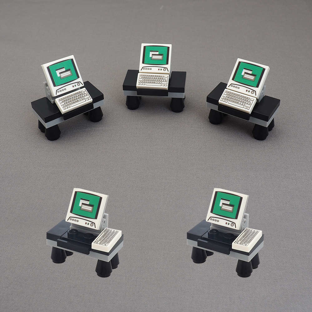 Compatible City MOC Bricks Parts Building Blocks Officer Fur