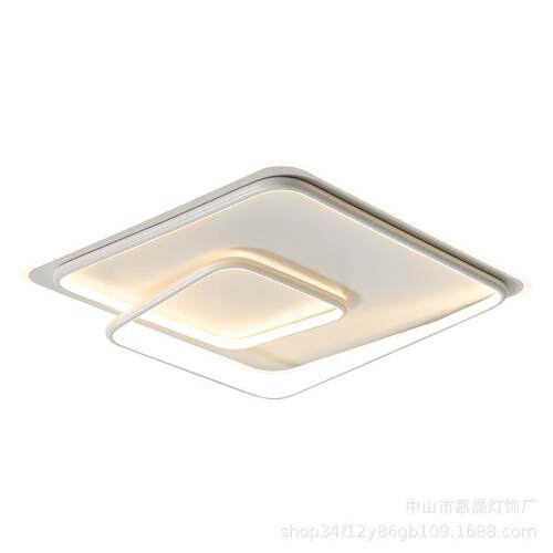 客厅灯现代简约超薄护眼LED吸顶灯极简严选主卧室灯饰书房间灯具