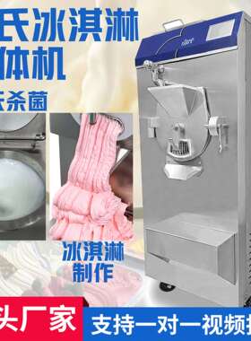 Combined Batch Freezer machine 60L/H商用巴氏冰淇淋机源头工厂