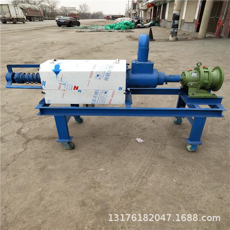 牛羊粪尿省工脱水机200型螺旋式脱水机规格固液分离机维护方便