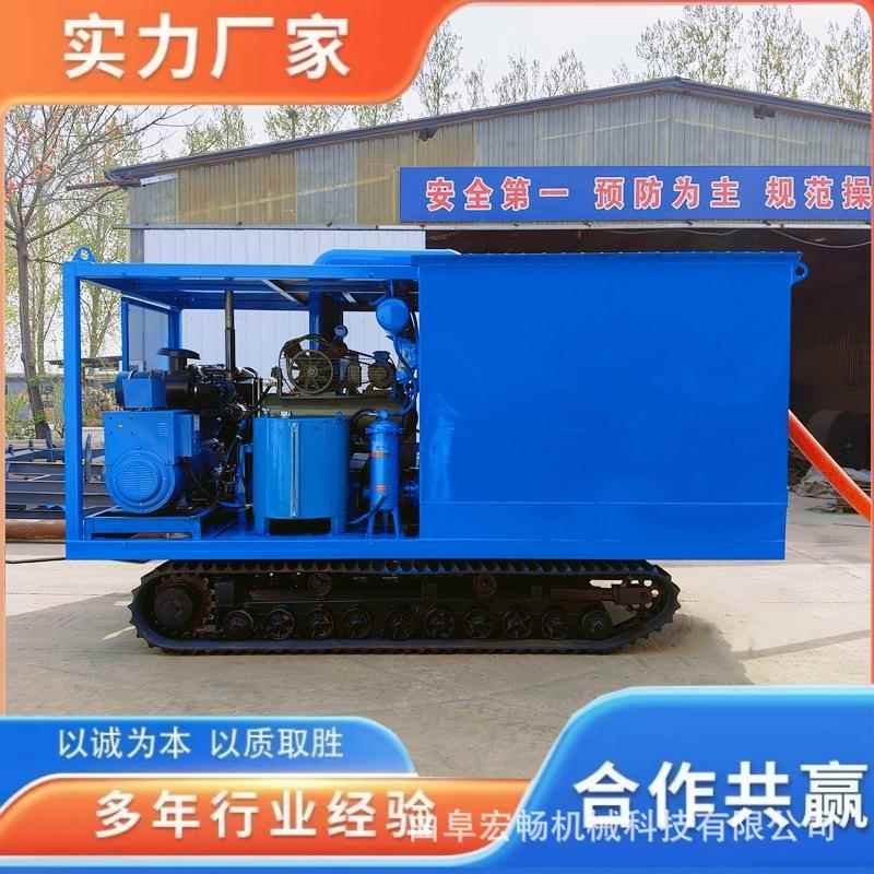 核电站工地沙土石子吸料机 履带式电厂吸灰设备 负压气力输送机