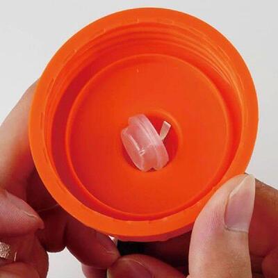 6 Pack Dispensing Valves Silicone Valve and Plastic Insert