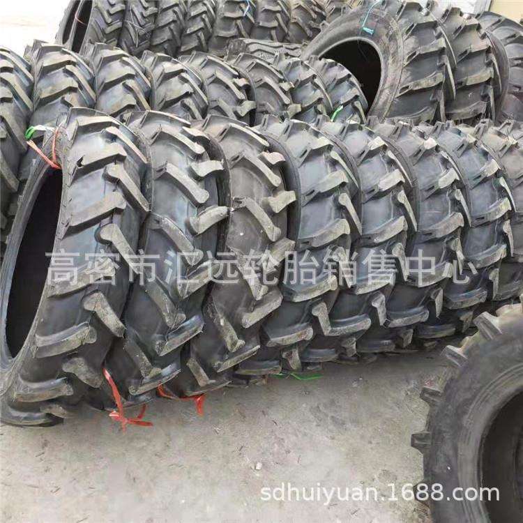 卢河拖拉机轮胎8.3-24轮胎9.5-24抓地虎人字水旱两用轮胎