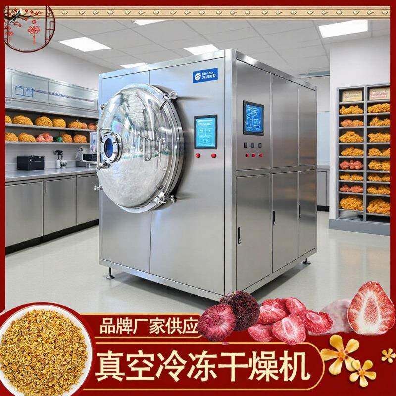 糖果原料蔬菜冻干机设备水果汁真空冷冻干燥机果蔬干粉冻干机