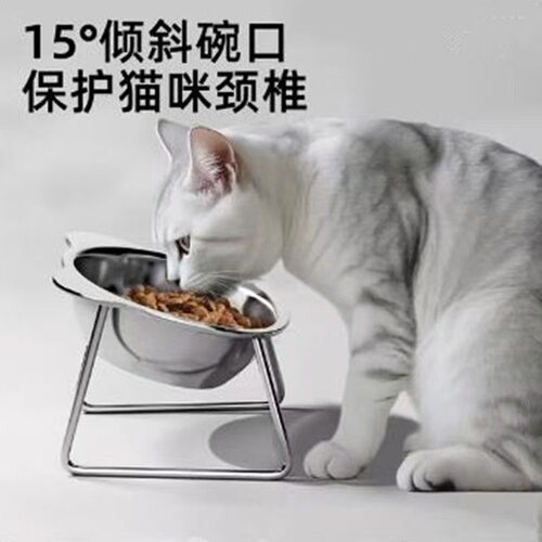不锈钢升级打翻保护颈椎慢食碗