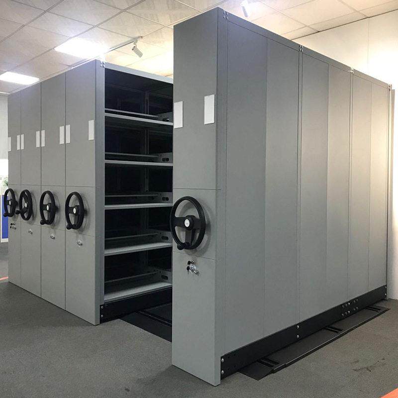 振越广东手摇密集架厂直供移动式档案架手摇式档案室密集柜档案柜