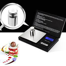 KITALY高精密电子称厨房烘焙微型电子秤高精度0.01精准量勺食物秤