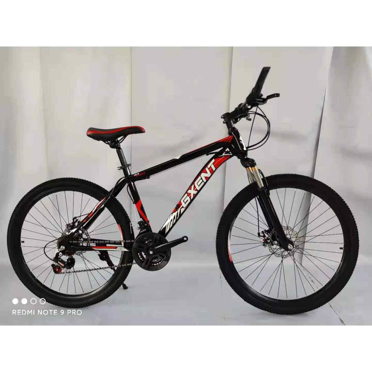 自行车变速车 公路车26寸山地变速双碟刹21速24速变速自行车 单车