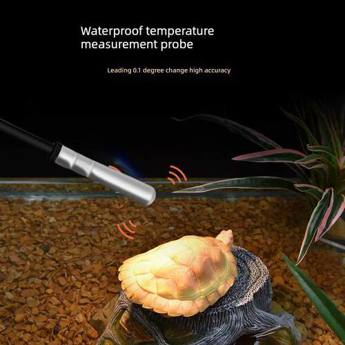 恒温器三显示加热鱼缸爬行动物宠物温度自动插座控制器爬行动物繁