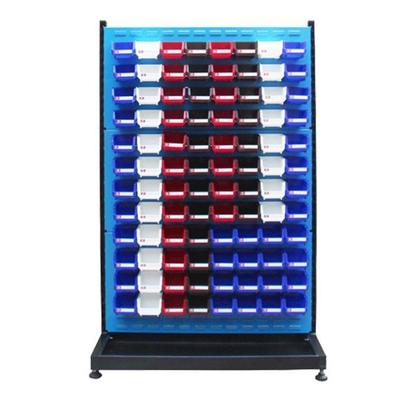 组合式塑料零件背挂物料盒五螺丝盒斜口工具箱盒收纳可金挂储物盒