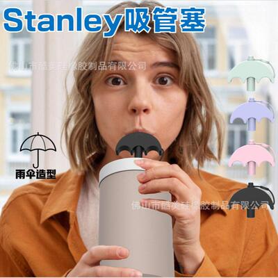 新款斯坦利吸管塞硅胶防尘吸管帽 Anti Lip Wrinkle Straw吸管套