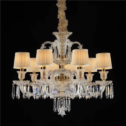 厅客厅MD560水晶灯202式5简年新款欧式现代约大气餐卧室灯复楼别