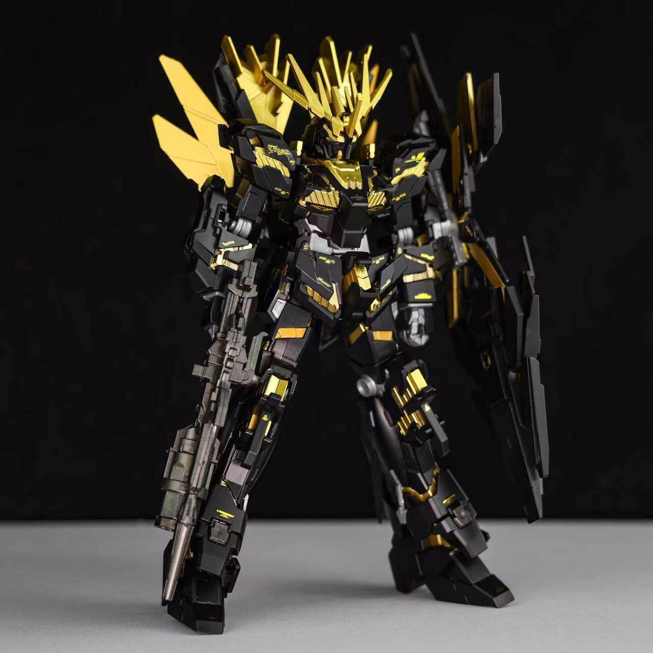现货HG1:144独角兽175报丧女妖命运女神毁灭模式拼装模型机器人