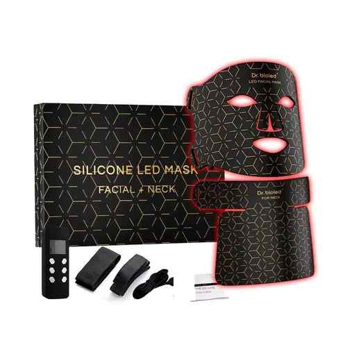 8彩光LED美容光硅胶面膜仪240灯珠美肤光学面罩八彩带脖子面罩仪