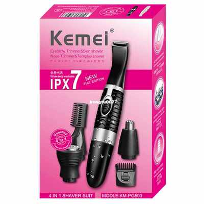 4in1 kit bikini trimmer precision facial hair eyebrow trimme