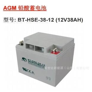 赛特蓄电池BT-HSE-38-12消防监控设备12V38AH太阳能发电系统电源