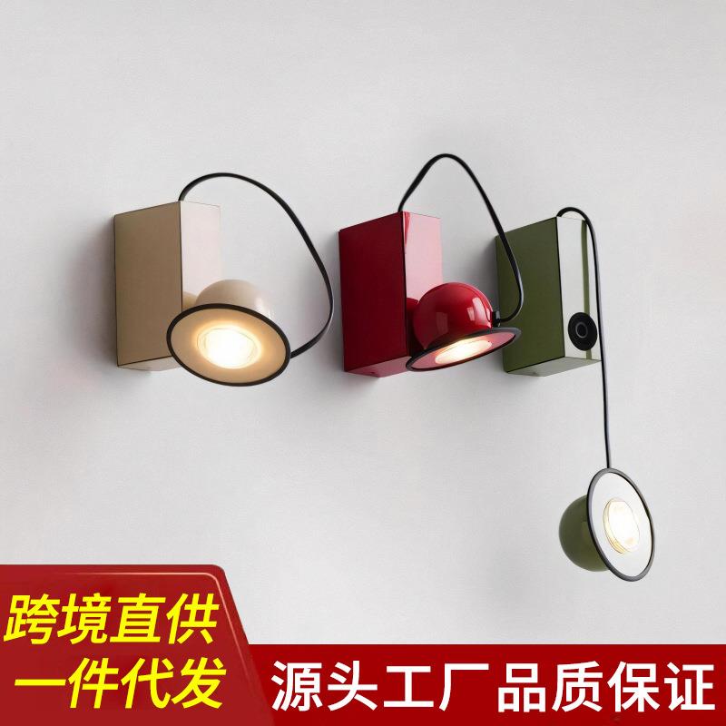 创意设计师时尚卧室壁灯复古意大利极简民宿咖啡店服装店轻奢灯