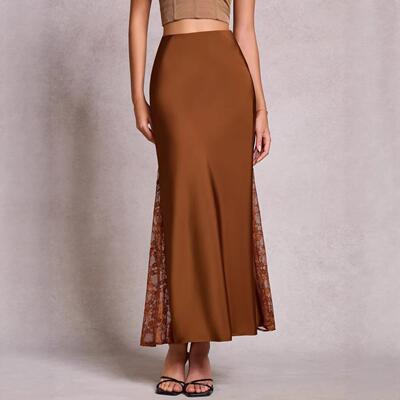 Fashionable Commuter Party Daily Wear Sexy Outerwear Satin H