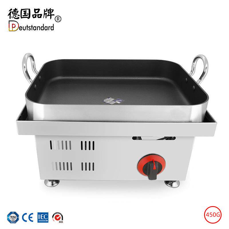炒年糕新款燃气款韩式炒年糕机台式铁板烧朝鲜小吃创业设备NP450G