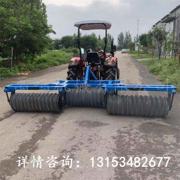 四轮拖拉机带折叠镇压器 压土辊 小麦玉米播种镇压机 保墒压土器