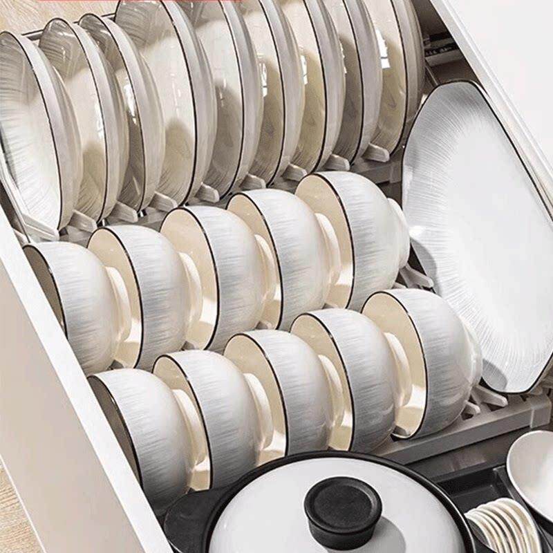 碗碟套装家用简约现代2025新款陶瓷碗盘筷餐具套组釉下彩饭碗盘子