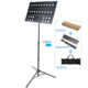 MUSIC 面板折叠曲谱架配包方便携带 STAND 折叠乐谱架 加厚款