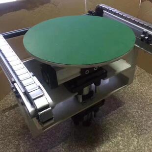 360度转弯 新款 流水线 倍速链输送线 皮带机 顶升旋转平移输送机