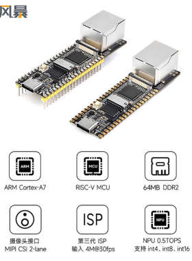 Luckfox Pico Plus幸狐RV1103 Linux开发板Cortex-A7带网口TYPE-C