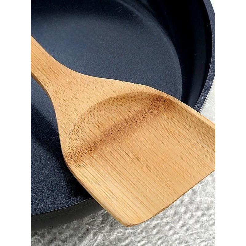 竹家用不粘锅竹子无漆竹制木铲炒菜家用竹饭