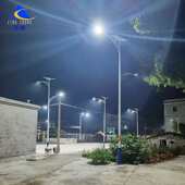 灯饰人体路灯农村中山灯户外太阳能款 路灯工程杆厂感应太阳能