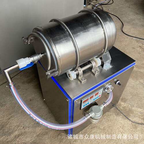 实验室用真空滚揉机肉类腌制设备制造厂家小型20L实验滚揉机器
