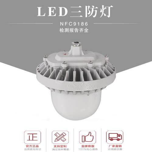 70W80W100W防水防尘防眩目nfc9186led三防平台灯IP65防护防爆