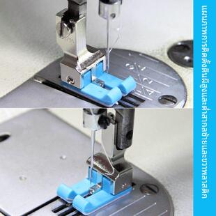新款 32工业缝纫机止口明线挡边压脚 平车左右通用塑料高低压脚CD1