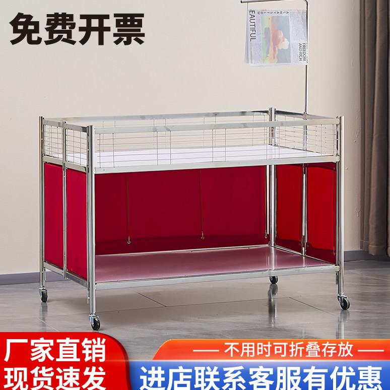 超市促销车清仓折叠花车移动特价车服装店甩货车商场促销车展示架
