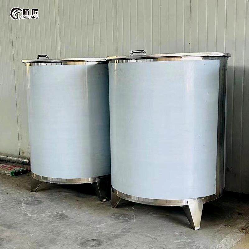 半开盖平顶不锈钢储存罐 304不锈钢材质 使用方便易清洗