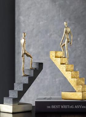 北欧轻奢抽象艺术客厅装饰摆件家居饰品办公室酒柜楼梯人物装饰品